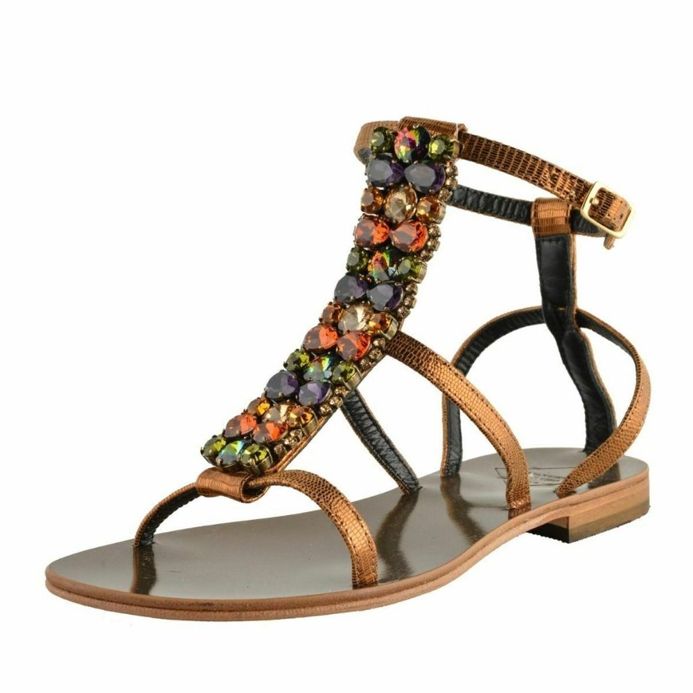 Emanuela Caruso "Capri" Women's Flat Sandals